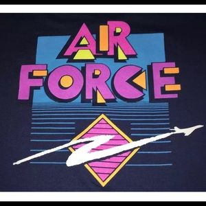 1980’s Screen Stars best Vintage Air Force T-shirt